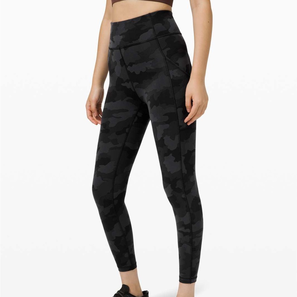Lululemon Invigorate High Rise 23” Camo